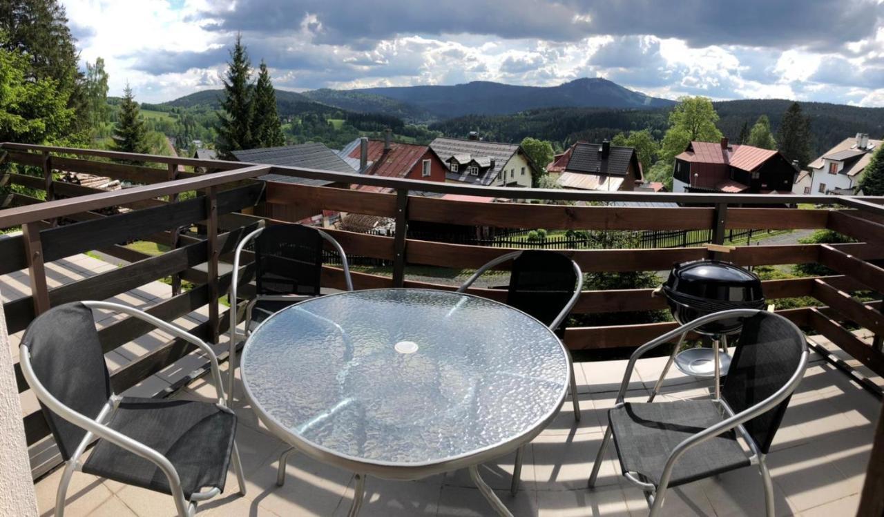 Apartman U Sjezdovky Železná Ruda Exterior foto